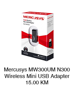 Mercusys MW300UM N300 Wireless Mini USB Adapter 